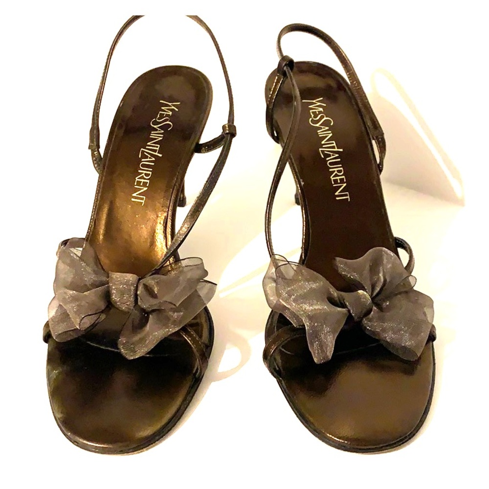 Yves Saint Laurent Strappy Heels